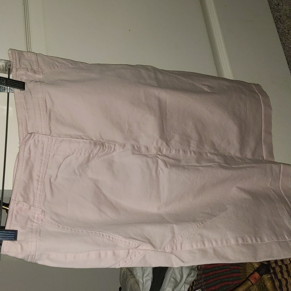 Blush pink skirt